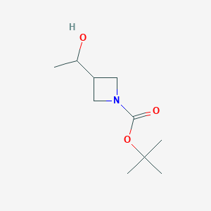 tert-butyl3-(1-hydroxyethyl)azetidine-1-carboxylateͼƬ