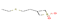 3-[2-(ethylsulfanyl)ethyl]-1?-thietane-1,1-dioneͼƬ