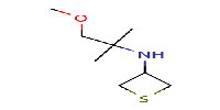 N-(1-methoxy-2-methylpropan-2-yl)thietan-3-amineͼƬ