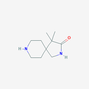 4,4-dimethyl-2,8-diazaspiro[4,5]decan-3-oneͼƬ