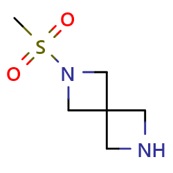 2-methanesulfonyl-2,6-diazaspiro[3,3]heptaneͼƬ