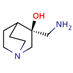 (3S)-3-(aminomethyl)-1-azabicyclo[2,2,2]octan-3-olͼƬ