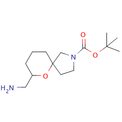 tert-butyl7-(aminomethyl)-6-oxa-2-azaspiro[4,5]decane-2-carboxylateͼƬ