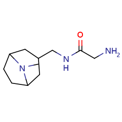 2-amino-N-({8-methyl-8-azabicyclo[3,2,1]octan-3-yl}methyl)acetamideͼƬ