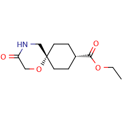 racemic-(6s,9s)-ethyl3-oxo-1-oxa-4-azaspiro[5,5]undecane-9-carboxylateͼƬ