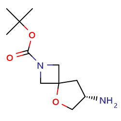 tert-butyl(7S)-7-amino-5-oxa-2-azaspiro[3,4]octane-2-carboxylateͼƬ