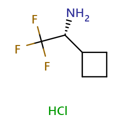 (1R)-1-cyclobutyl-2,2,2-trifluoroethan-1-aminehydrochlorideͼƬ