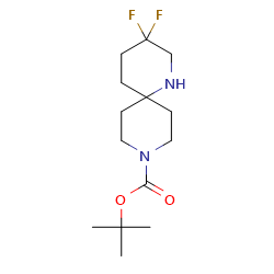 tert-butyl3,3-difluoro-1,9-diazaspiro[5,5]undecane-9-carboxylateͼƬ