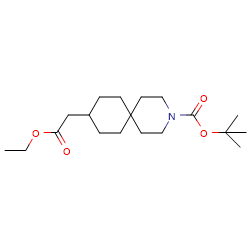 tert-butyl9-(2-ethoxy-2-oxoethyl)-3-azaspiro[5,5]undecane-3-carboxylateͼƬ
