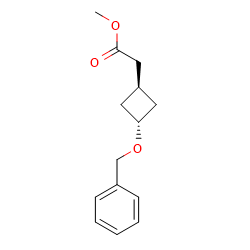 methyl2-[trans-3-(benzyloxy)cyclobutyl]acetateͼƬ