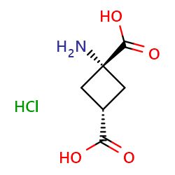 (1s,3s)-1-aminocyclobutane-1,3-dicarboxylicacidhydrochlorideͼƬ