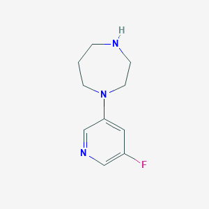 1-(5-fluoropyridin-3-yl)-1,4-diazepaneͼƬ