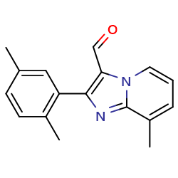 2-(2,5-dimethylphenyl)-8-methylimidazo[1,2-a]pyridine-3-carbaldehydeͼƬ