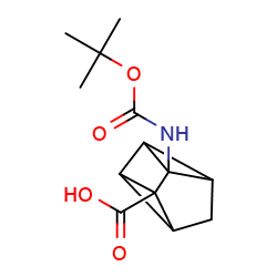 5-{[(tert-butoxy)carbonyl]amino}tetracyclo[3,2,0,02,?,0?,?]heptane-1-carboxylicacidͼƬ