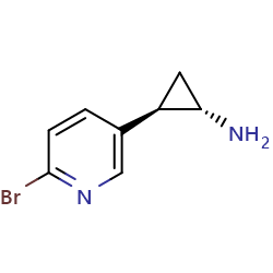 (1S,2R)-rel-2-(6-bromopyridin-3-yl)cyclopropan-1-amineͼƬ