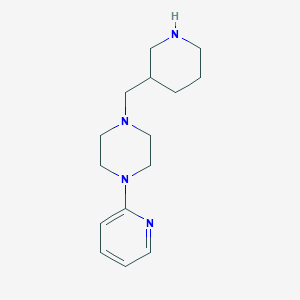 1-(Piperidin-3-ylmethyl)-4-(pyridin-2-yl)piperazineͼƬ