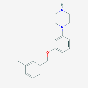 1-{3-[(3-Methylphenyl)methoxy]phenyl}piperazineͼƬ