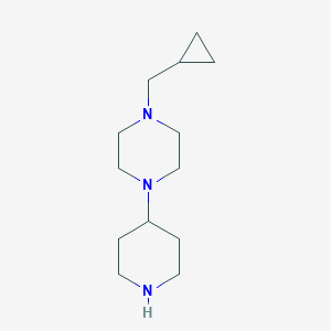 1-(cyclopropylmethyl)-4-(piperidin-4-yl)piperazineͼƬ