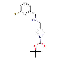 tert-butyl3-({[(3-fluorophenyl)methyl]amino}methyl)azetidine-1-carboxylateͼƬ