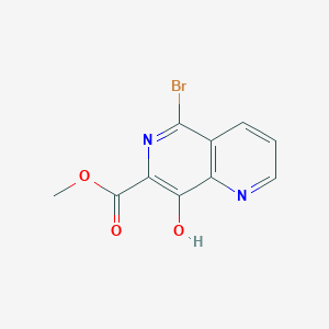 Methyl5-bromo-8-hydroxy-1,6-naphthyridine-7-carboxylateͼƬ