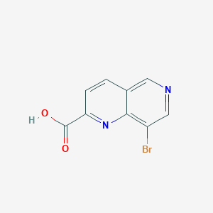 8-bromo-1,6-naphthyridine-2-carboxylicacidͼƬ