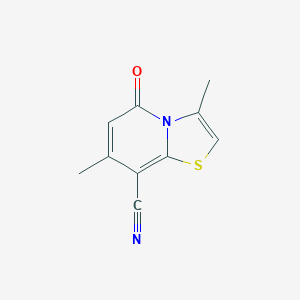 3,7-dimethyl-5-oxo-5H-[1,3]thiazolo[3,2-a]pyridine-8-carbonitrileͼƬ