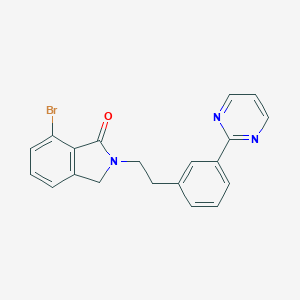 7-bromo-2-(3-(pyrimidin-2-yl)phenethyl)isoindolin-1-oneͼƬ