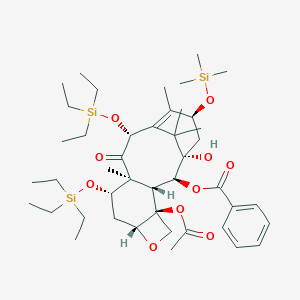 7,10-Bis[O-(triethylsilyl)]-10-deacetyl-13-O-trimethylsilyl Baccatin IIIͼƬ