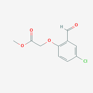 (4-Chloro-2-formylphenoxy)acetic acid methyl esterͼƬ