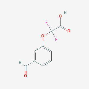 2,2-Difluoro-2-(3-formylphenoxy)acetic AcidͼƬ