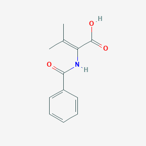 3-methyl-2-(phenylformamido)but-2-enoic acidͼƬ