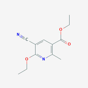 Ethyl 5-Cyano-6-ethoxy-2-methylnicotinateͼƬ