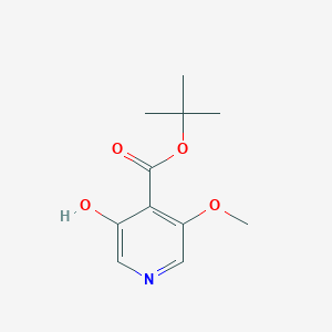 tert-Butyl 3-Hydroxy-5-methoxyisonicotinate图片