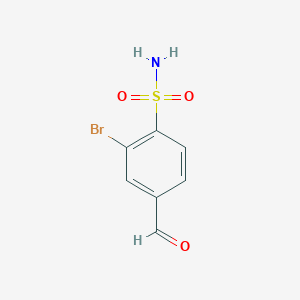 2-bromo-4-formylbenzene-1-sulfonamideͼƬ