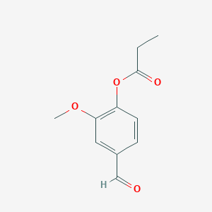 4-Formyl-2-methoxyphenyl propionateͼƬ