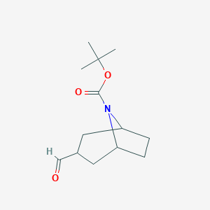 Tert-butyl 3-Formyl-8-azabicyclo[3,2,1]octane-8-carboxylateͼƬ