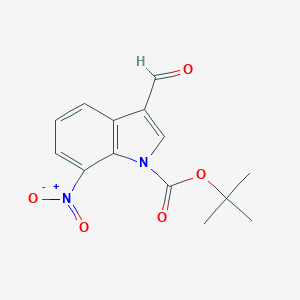 tert-Butyl 3-Formyl-7-nitro-1H-indole-1-carboxylateͼƬ