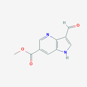 Methyl 3-Formyl-1H-pyrrolo[3,2-b]pyridine-6-carboxylateͼƬ