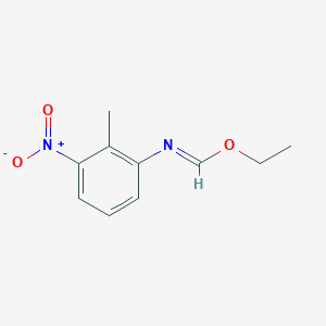 Ethyl-N-(2-methyl-3-nitrophenyl)formimidateͼƬ