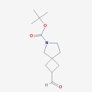 tert-Butyl 2-formyl-6-azaspiro[3,4]octane-6-carboxylateͼƬ