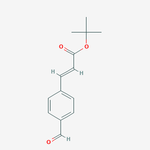 (E)-tert-Butyl 3-(4-formylphenyl)acrylateͼƬ