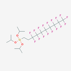 (3,3,4,4,5,5,6,6,7,7,8,8,9,9,10,10,10-Heptadeca-fluorodecyl)triisopropoxysilaneͼƬ