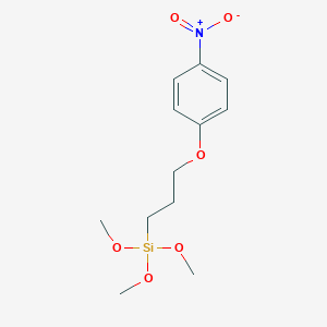 Trimethoxy(3-(4-nitrophenoxy)propyl)silaneͼƬ