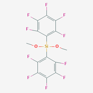 Bis(pentafluorophenyl)dimethoxysilaneͼƬ