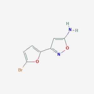 3-(5-Bromofuran-2-yl)-1,2-oxazol-5-amineͼƬ