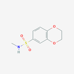N-Methyl-2,3-dihydrobenzo[b][1,4]dioxine-6-sulfonamideͼƬ