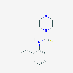 4-Methyl-N-[2-(propan-2-yl)phenyl]piperazine-1-carbothioamideͼƬ
