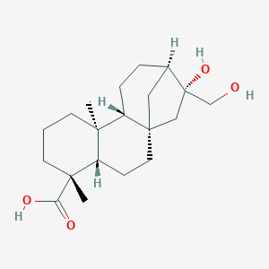 ent-16β,17-Dihydroxykauran-19-oic acid图片