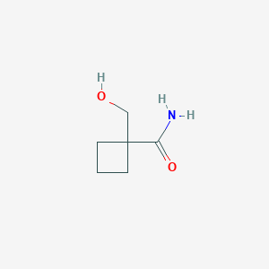 1-(Hydroxymethyl)cyclobutanecarboxamideͼƬ