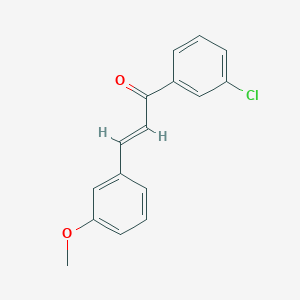 (2E)-1-(3-chlorophenyl)-3-(3-methoxyphenyl)prop-2-en-1-oneͼƬ